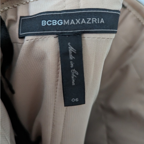 BCBG Max Azria Black Strapless Mini Dress - Picture 2 of 3